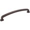 Jeffrey Alexander 12" Center-to-Center Distressed Oil Rubbed Bronze Belcastel 1 Appliance Handle MO6373-12DMAC - alternate 1